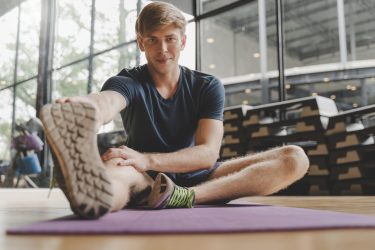 yoga stretching exercise