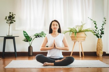 preparing for meditation