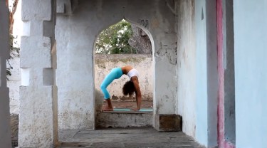 Ashtanga Yoga Demo in Mysore