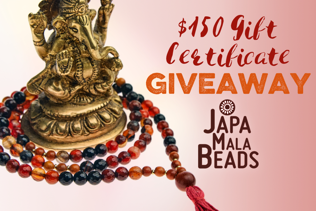 Japa Mala Beads giveaway contest
