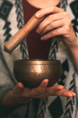 Tibetan singing bowl