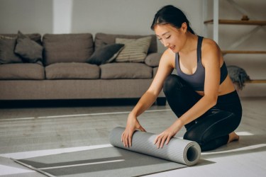home yoga practice