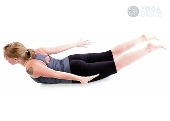 Locust yoga pose / shalabhasana