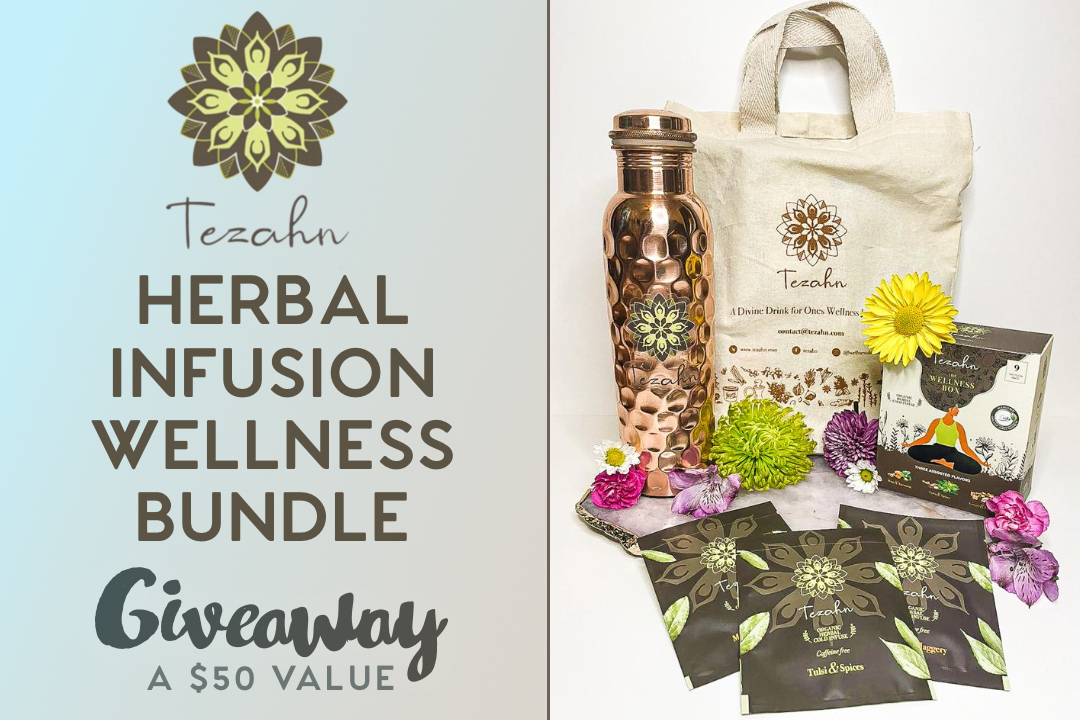 May Giveaway: Herbal Infusion Wellness Bundle May Yoga Giveaway