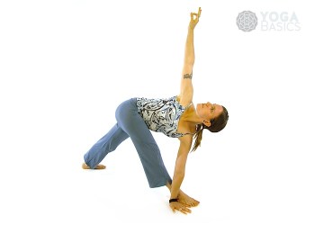 Parvritta Trikonasana • Revolved Triangle