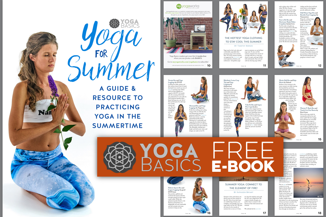 Free yoga ebook: yoga for summer