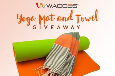 Yoga Mat and Towel GIVEAWAY