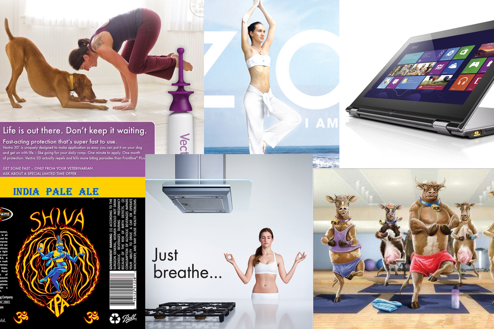 Yoga in Advertising: Taking a Bite of the Yoga Pie yoga in advertisments