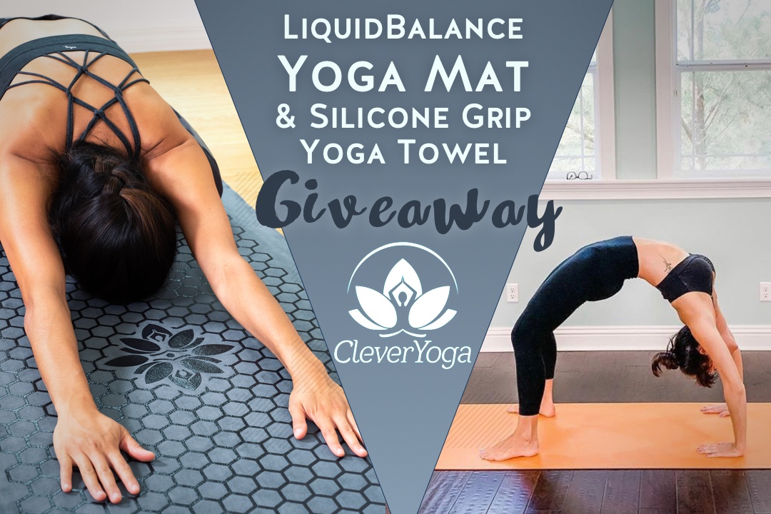 December Giveaway: Clever Yoga Mat and Towel yoga mat and towel giveaway