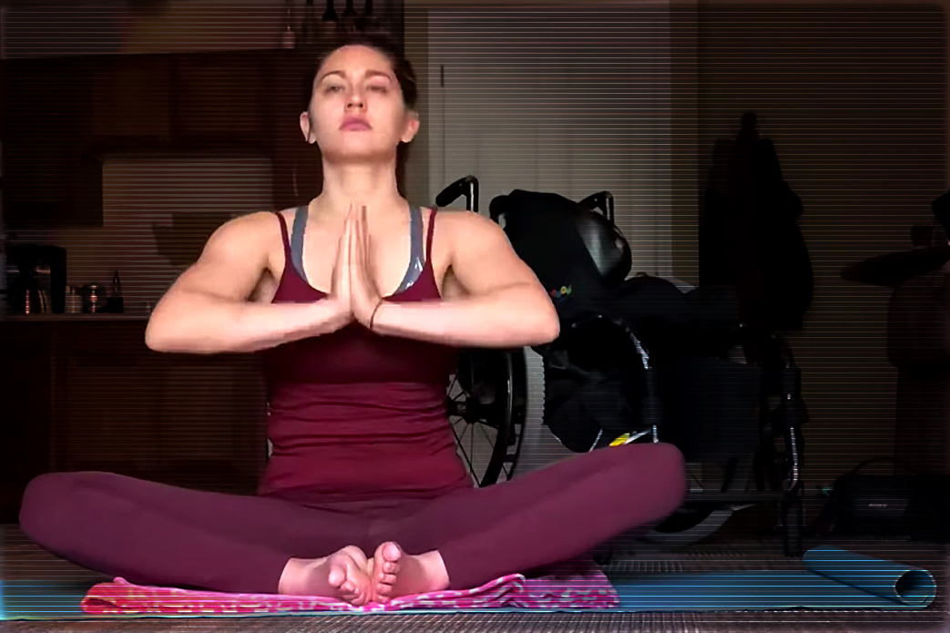 Inspire Your Practice: Madelynn's Daily Yoga Practice with Paralysis Yoga Practice Video with Paralysis